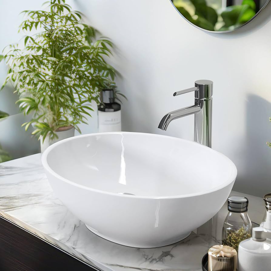 Lavabo sobre encimera cerámico