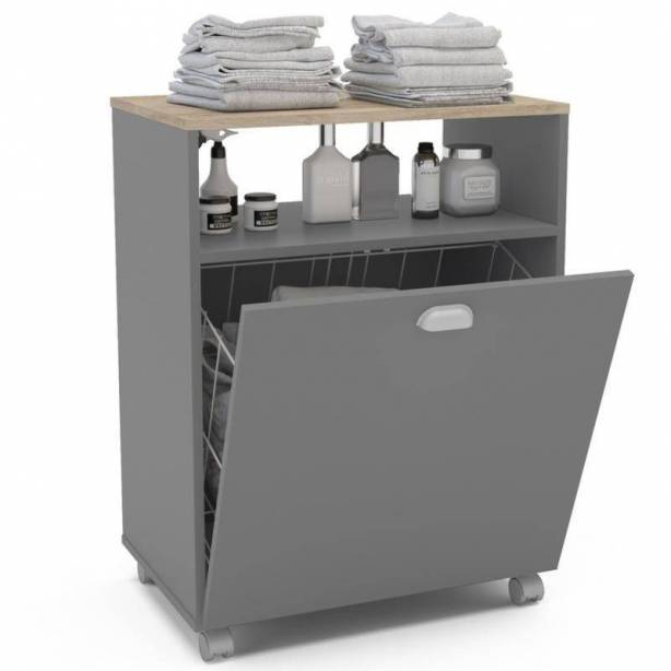 Mueble auxiliar con ruedas